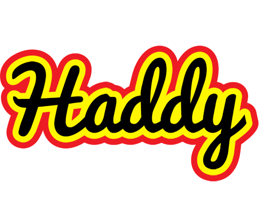 Haddy flaming logo