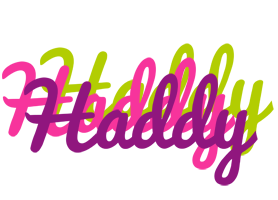 Haddy flowers logo