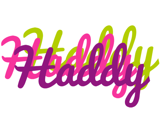 Haddy flowers logo