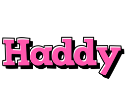 Haddy girlish logo