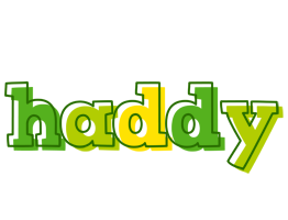 Haddy juice logo