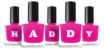 Haddy nails logo