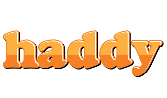 Haddy orange logo