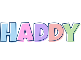 Haddy pastel logo