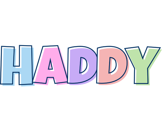 Haddy pastel logo