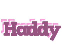 Haddy relaxing logo