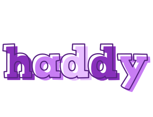 Haddy sensual logo
