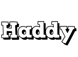 Haddy snowing logo