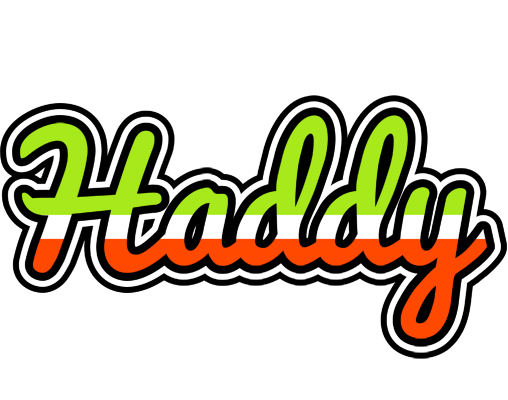 Haddy superfun logo