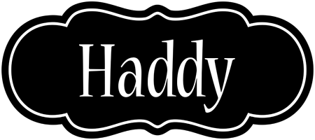 Haddy welcome logo