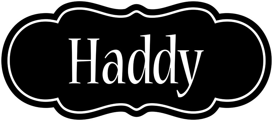 Haddy welcome logo