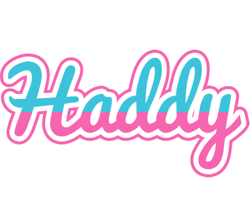 Haddy woman logo