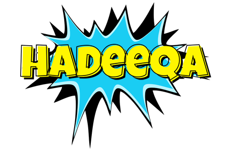 Hadeeqa amazing logo