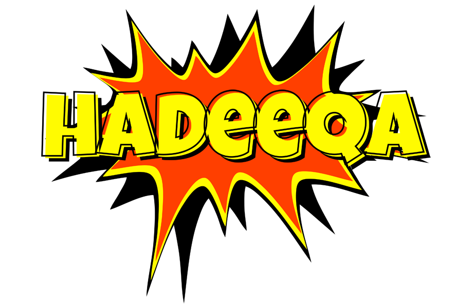Hadeeqa bazinga logo