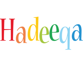 Hadeeqa birthday logo