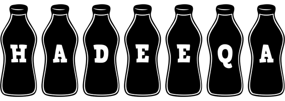 Hadeeqa bottle logo