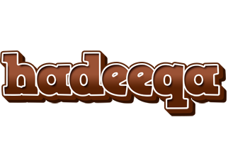 Hadeeqa brownie logo