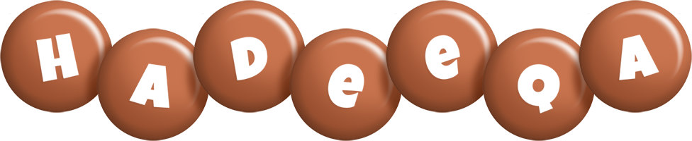 Hadeeqa candy-brown logo