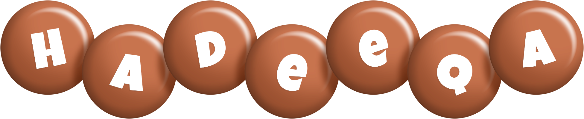 Hadeeqa candy-brown logo