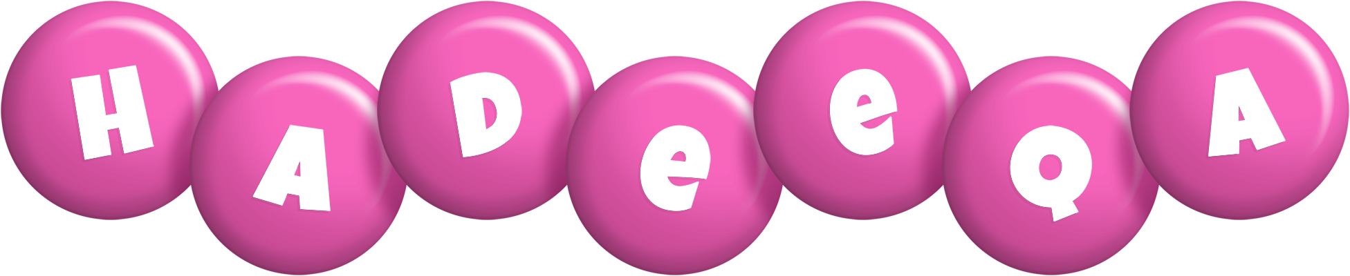 Hadeeqa candy-pink logo