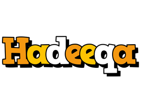 Hadeeqa cartoon logo