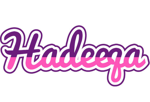Hadeeqa cheerful logo