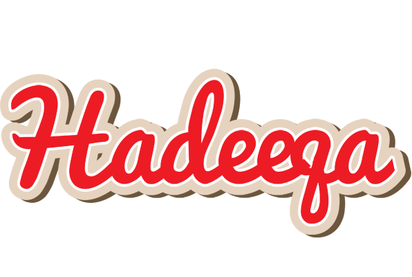 Hadeeqa chocolate logo