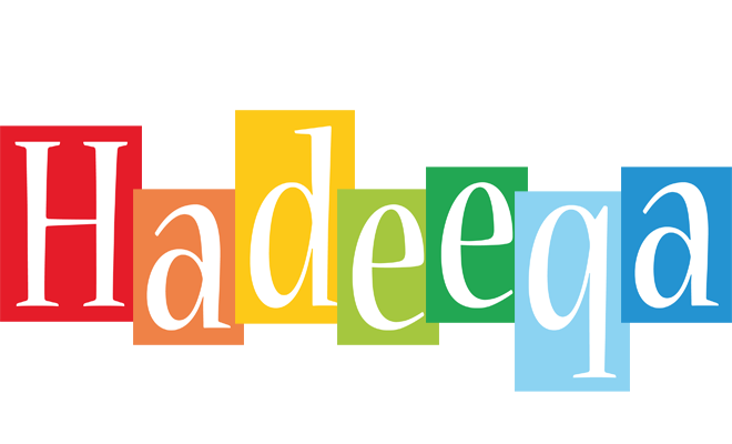 Hadeeqa colors logo