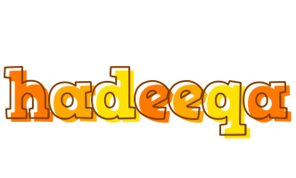 Hadeeqa desert logo