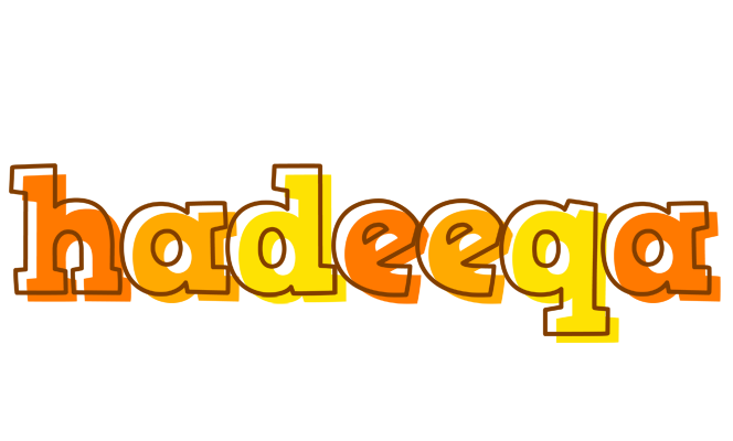 Hadeeqa desert logo