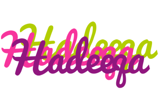 Hadeeqa flowers logo