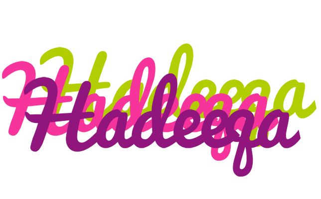 Hadeeqa flowers logo