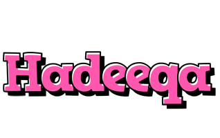 Hadeeqa girlish logo