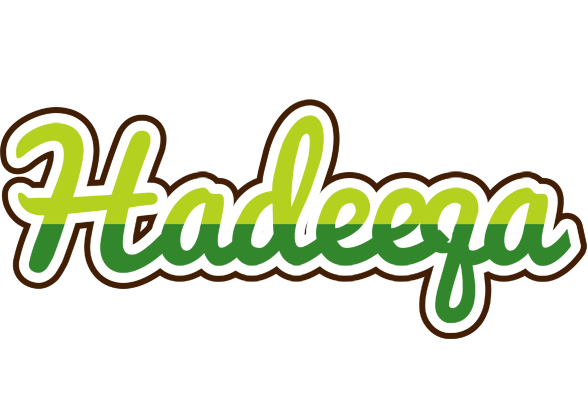 Hadeeqa golfing logo