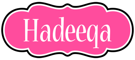 Hadeeqa invitation logo