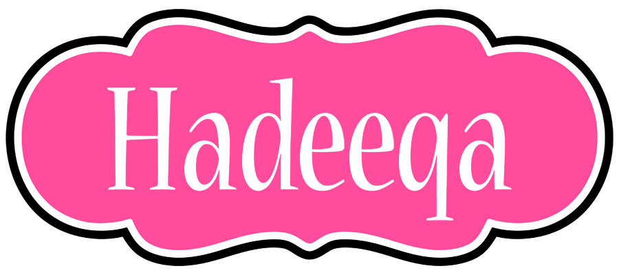 Hadeeqa invitation logo