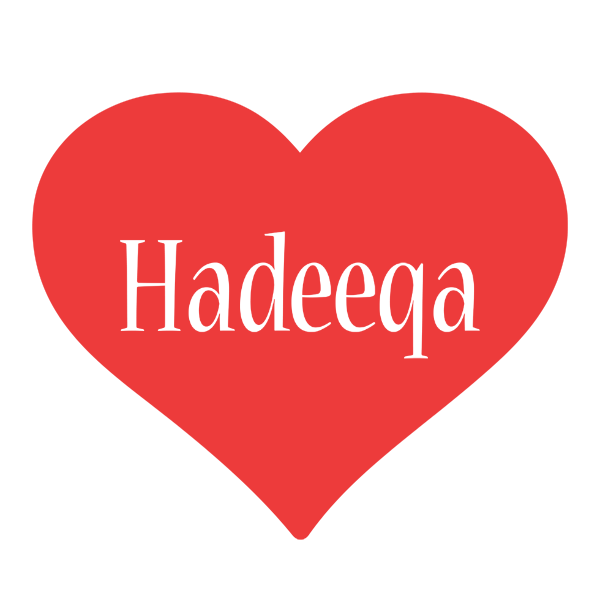Hadeeqa love logo