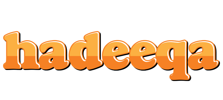 Hadeeqa orange logo