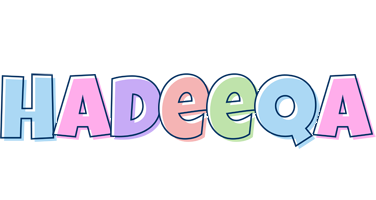 Hadeeqa pastel logo