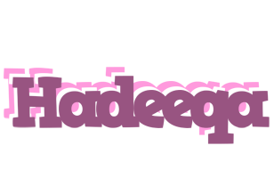 Hadeeqa relaxing logo