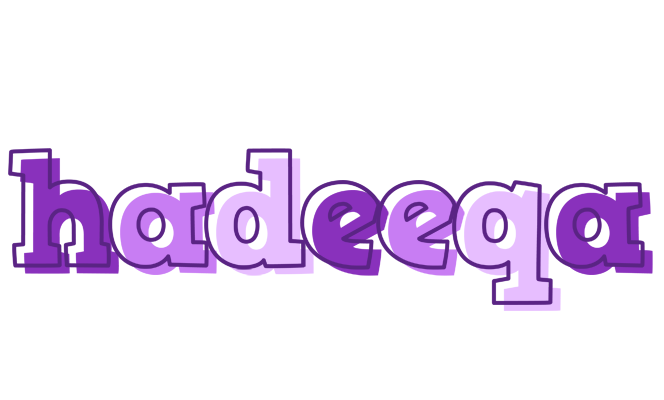 Hadeeqa sensual logo
