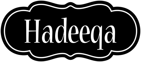 Hadeeqa welcome logo