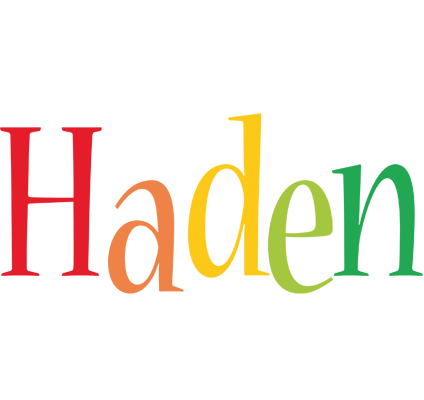 Haden birthday logo