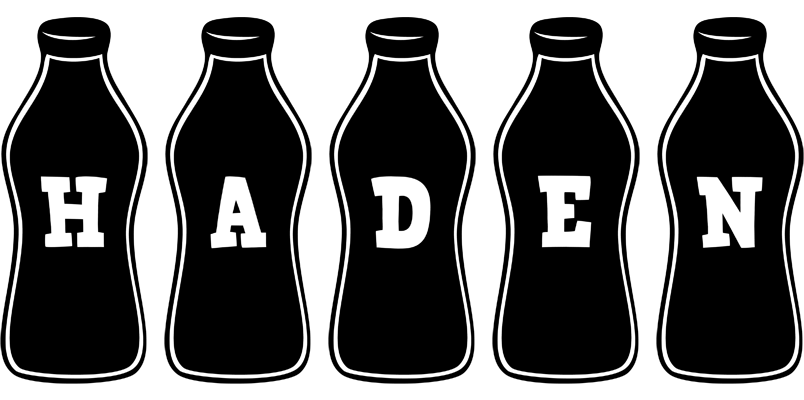 Haden bottle logo