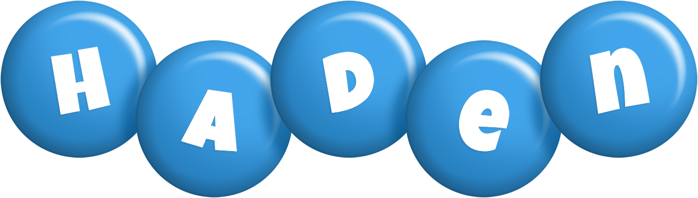 Haden candy-blue logo