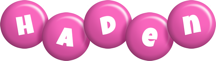 Haden candy-pink logo