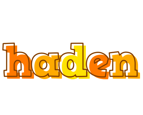 Haden desert logo
