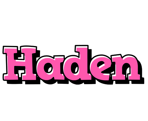 Haden girlish logo