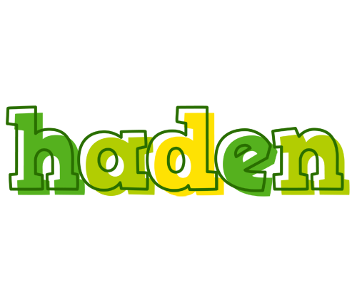 Haden juice logo