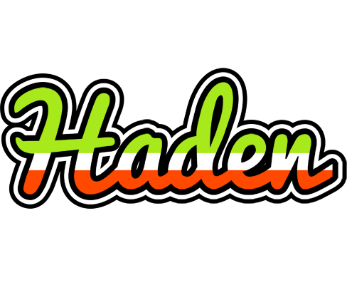 Haden superfun logo